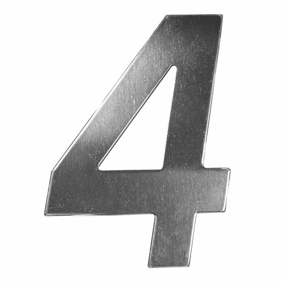 Imagem do produto NUMERO RESID 130MM PRATA ESPELHADO 08 METAL MIDIA