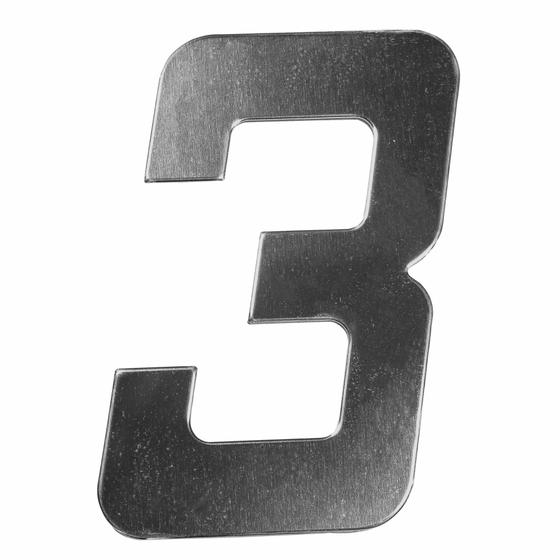 Imagem do produto NUMERO RESID 180MM PRATA ESPELHADO 08 METAL MIDIA