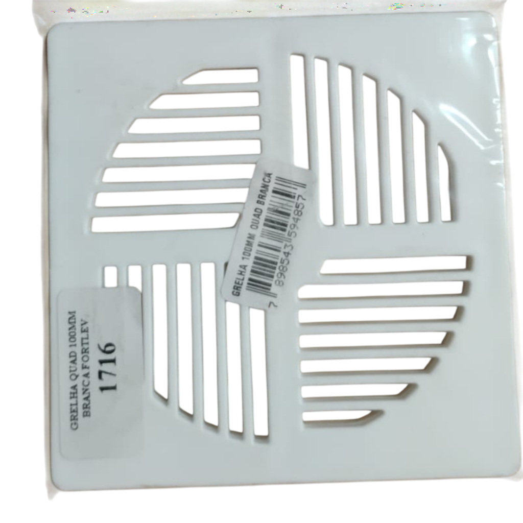 Imagem do produto GRELHA 100MM QUAD BR FORTLEV