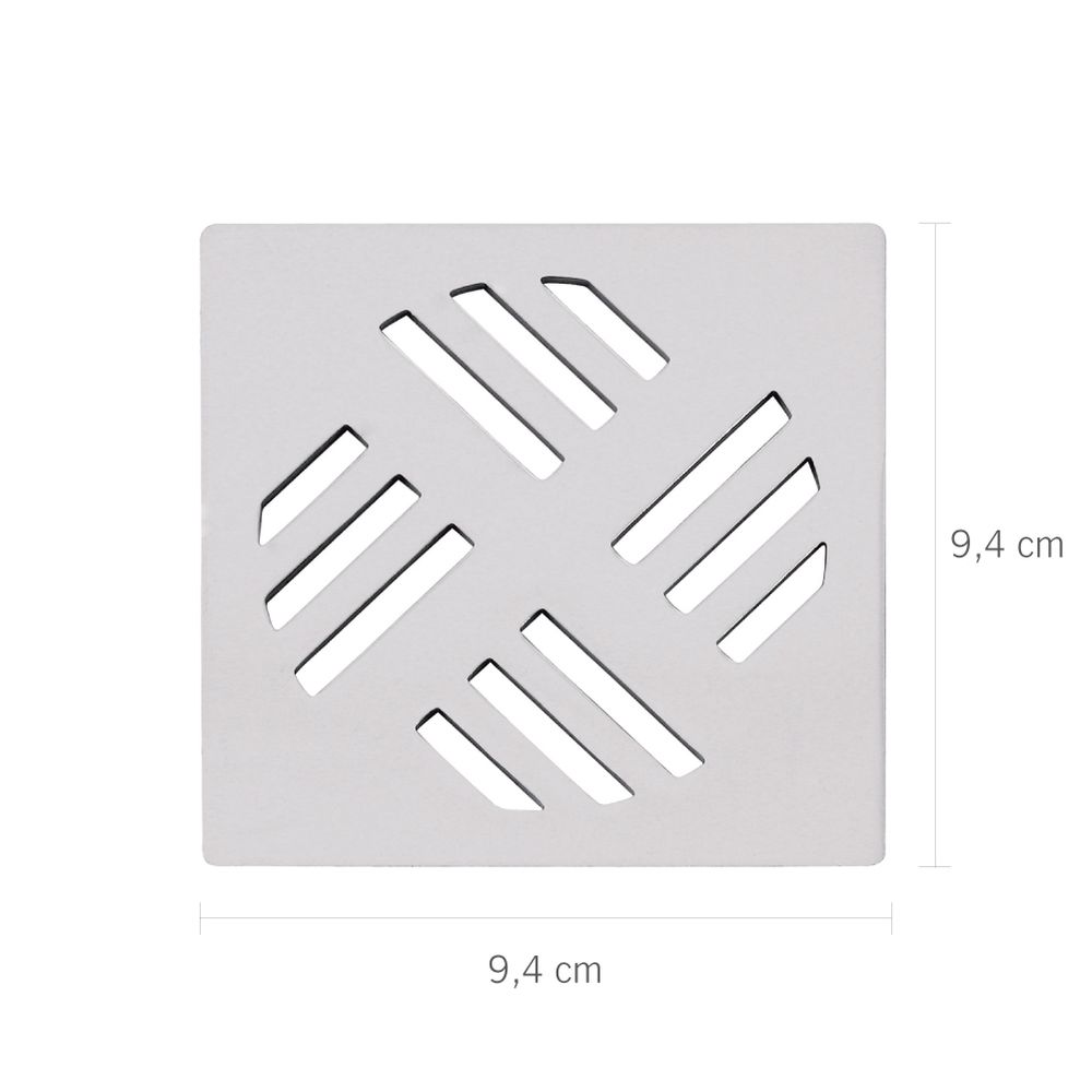 Imagem do produto GRELHA INOX ROT.QUAD.9,4CM C/CAIX. ASTRA