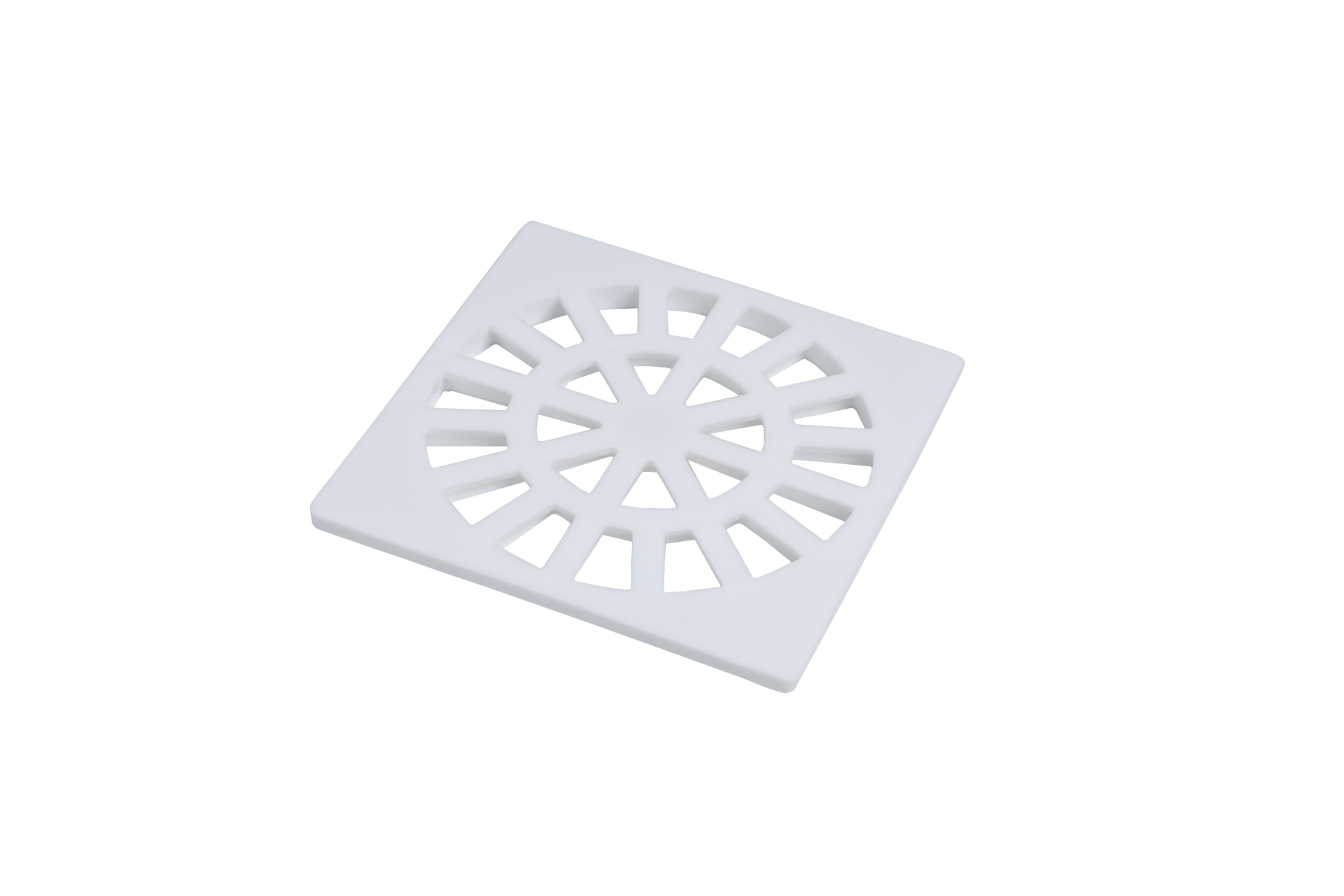 Imagem do produto GRELHA QUADRADA BRANCA 100MM KRONA