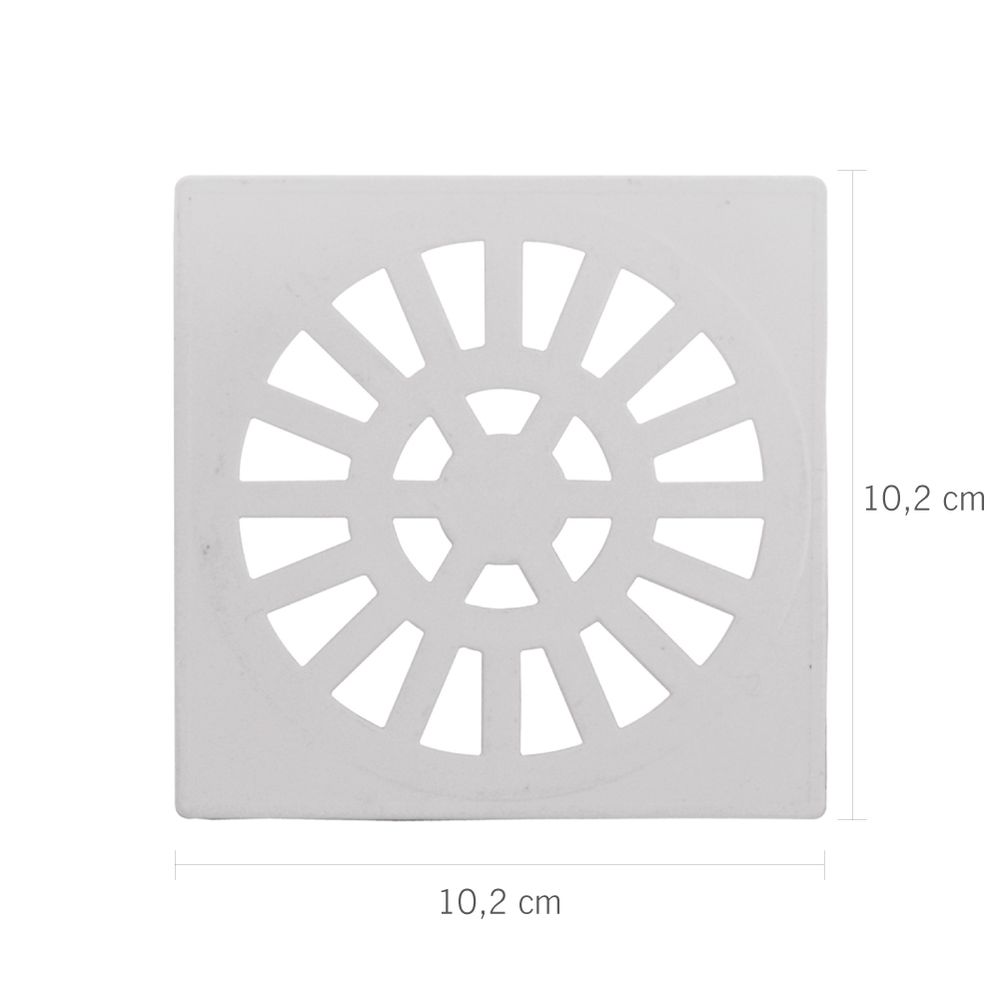 Imagem do produto GRELHA QUADRADA BRANCA 10,2X10,2 ASTRA