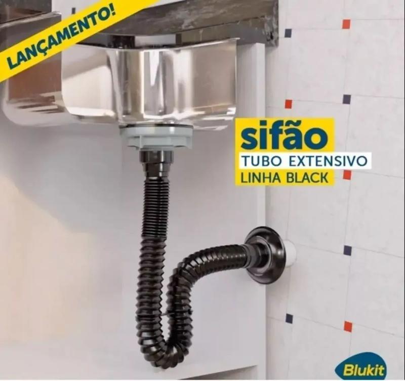 Imagem do produto SIFAO AJUSTAVEL UNIVER BLACK 030140 BLUKIT
