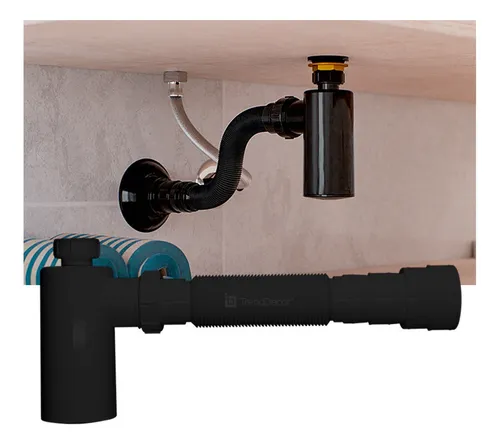 Imagem do produto SIFAO COPO UNIVERSAL BLACK 031309 BLUKIT