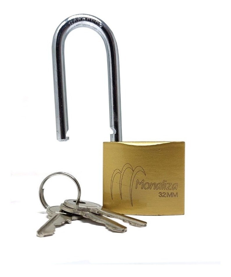 Imagem do produto CADEADO LATONADO 32MM BRAVO