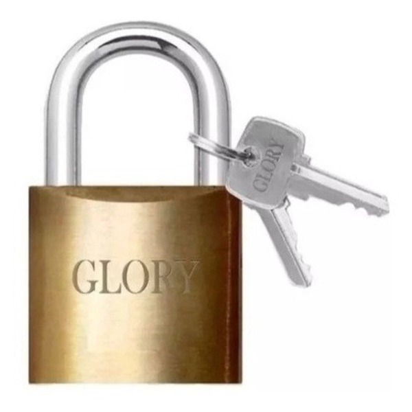 Imagem do produto CADEADO LATONADO 38MM BRAVO