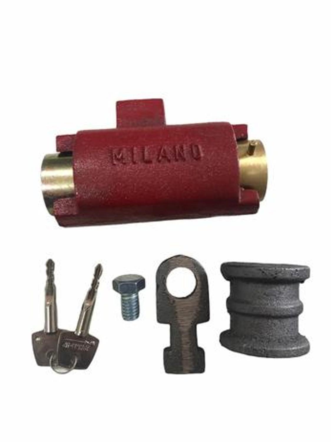 Imagem do produto CADEADO PORTA ACO TETRA 401 MILANO