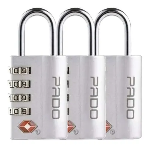 Imagem do produto CADEADO SM EXECUTIVE 4 SEGREDOS PRATA PADO 3