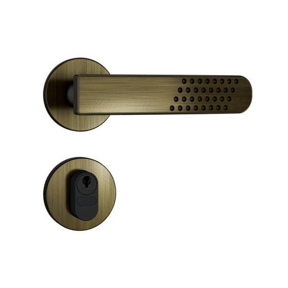 Imagem do produto FECHADURA EXT 803/21 ROSETA OXIDADO (G) STAM