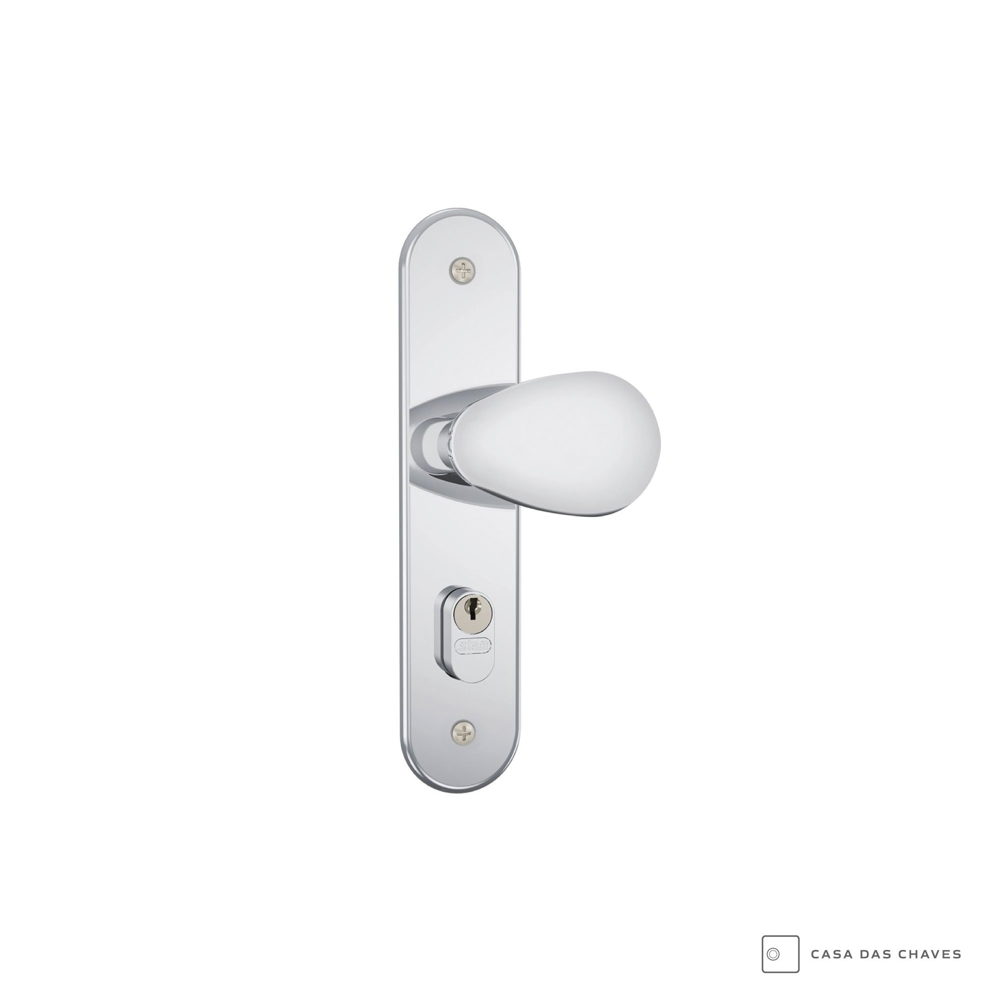 Imagem do produto FECHADURA EXT 804/10 - ESP. INOX (G) STAM