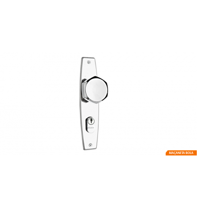Imagem do produto FECHADURA EXT CR SILVANA BOLA BDI