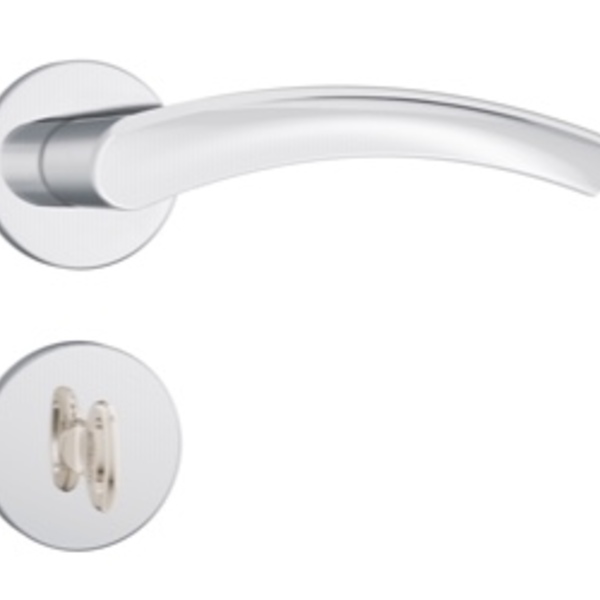 Imagem do produto FECHADURA WC 823/13 ROSETA INOX STAM