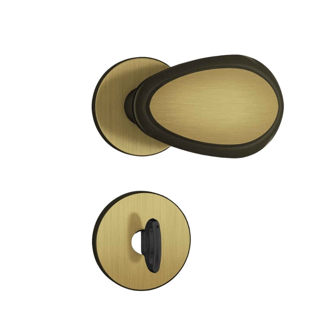 Imagem do produto FECHADURA WC 823/21 ROSETA OXIDADO STAM