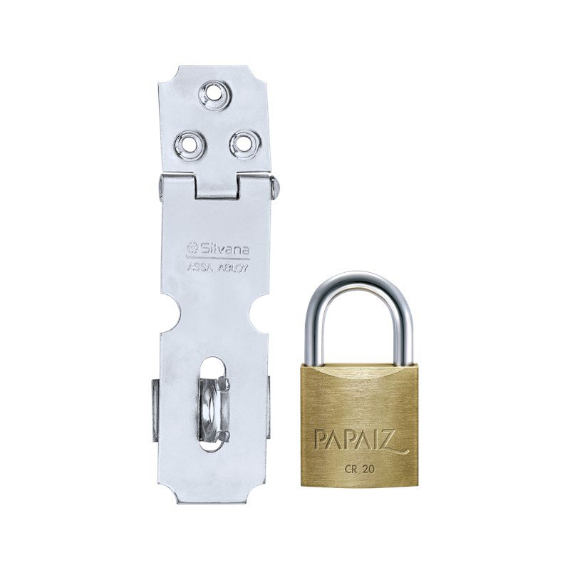 Imagem do produto PORTA CADEADO ZINCADO 300X2.1/2 SILVANA