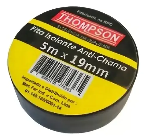 Imagem do produto FITA DE AUTO FUSAO 19MM X 05M THOMPSON