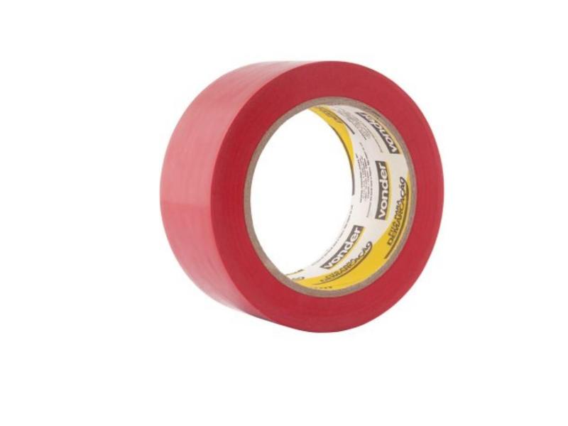 Imagem do produto FITA DEMARC 48MMX30M VERMELHA VONDER