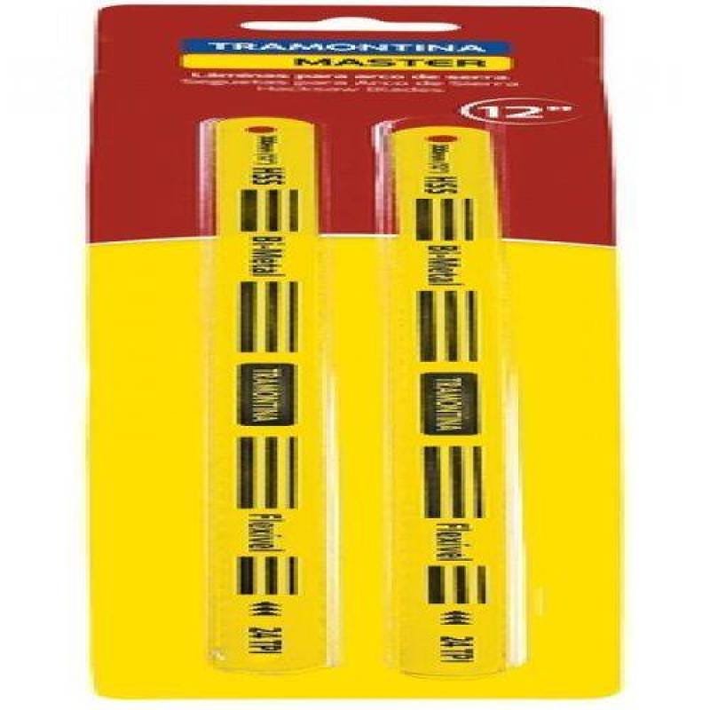 Imagem do produto LAMINAS P/ ARCO DE SERRA 18D 12" PAR 43302901 TRAMONTINA