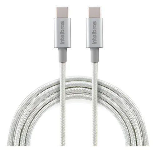 Imagem do produto CABO USB TIPO C 1,5M NYLON PT 4830076 INTELBRAS