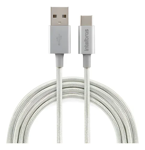 Imagem do produto CABO USB V8 1,5M NYLON BR 4830066 INTELBRAS