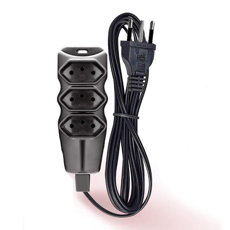 Imagem do produto EXTENSAO CABO PP 2P+T 3X0,75MM 5M PT PRATIK