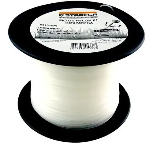 Imagem do produto FIO NYLON 2.7MM/10M STARFER