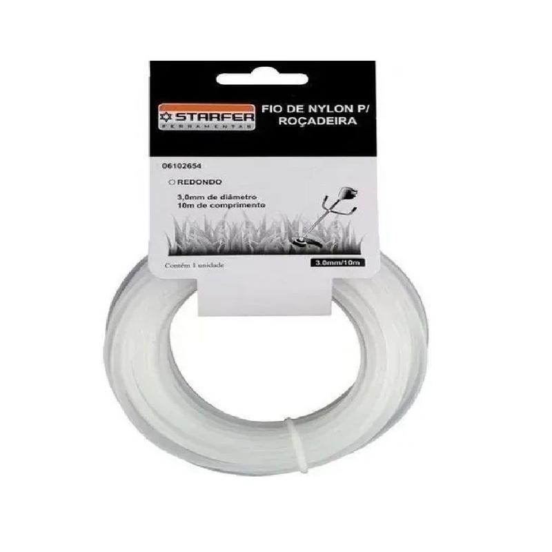 Imagem do produto FIO NYLON 3.0MM/10M STARFER