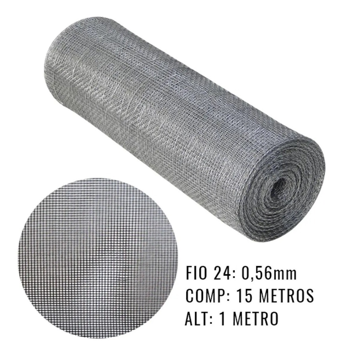 Imagem do produto TELA MALHA 8" FIO 24 MT MARCAS