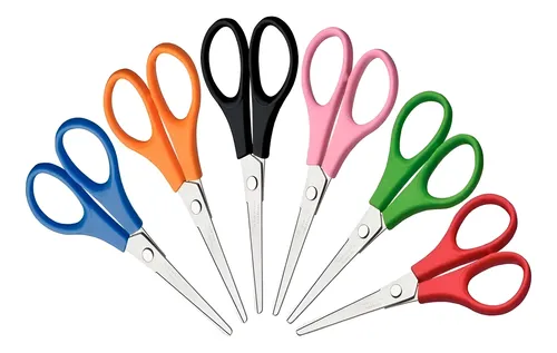 Imagem do produto TESOURA ESCOLAR INOX N04 CABO COLORIDO TRAMONTINA