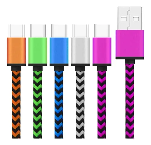 Imagem do produto CABO DE DADOS USB PARA CELULAR DIVERSAS CORES 1M CO2007DI5
