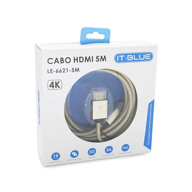 Imagem do produto CABO HDMI 2M IT-BLUE