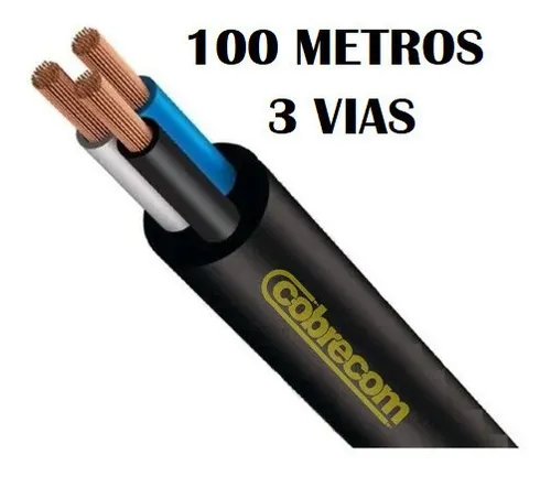 Imagem do produto CABO PP FLEX 3X1,5MM 100M CABO PP FLEX 3X1,5MM 100M