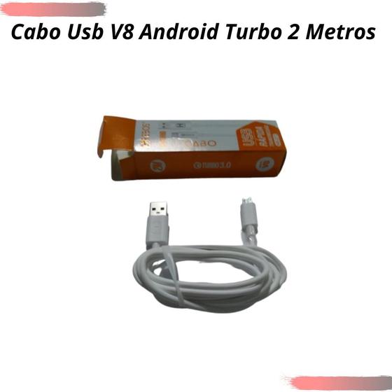 Imagem do produto CABO USB TURBO ANDROID ANTIGO 3A AL-11-V8 LTOMEX