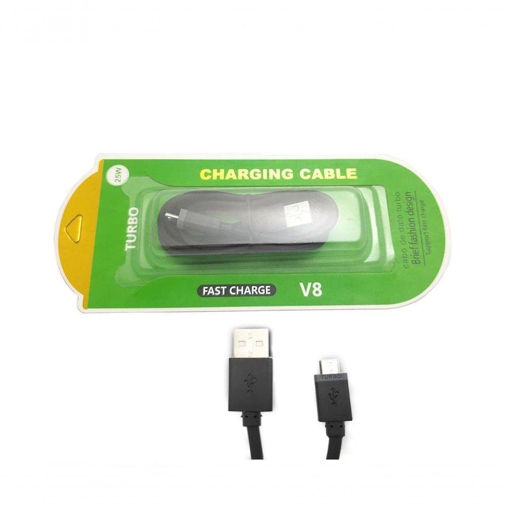 Imagem do produto CABO USB TURBO V8 1M