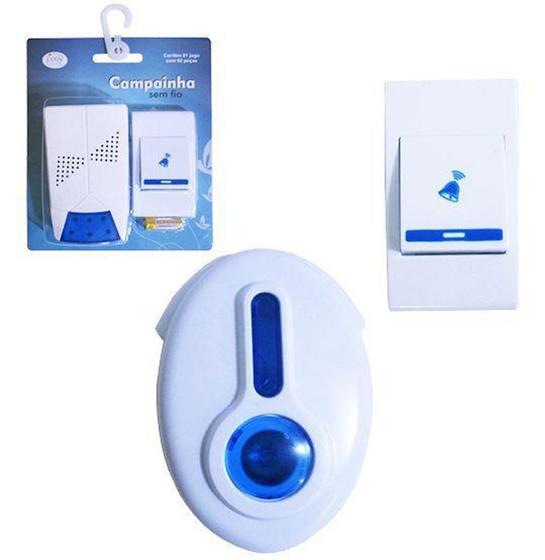 Imagem do produto CAMPAINHA SEM FIO 16 TOQUES MAX FERR