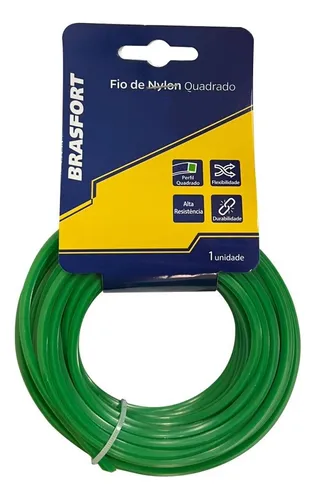 Imagem do produto FIO DE NYLON 2,0MM 10M P/JARDIM BRASFORT