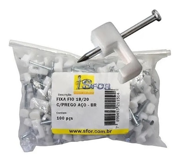 Imagem do produto FIXA FIO 18-20 C/15 0,5 A 1,5MM RIBEIRO