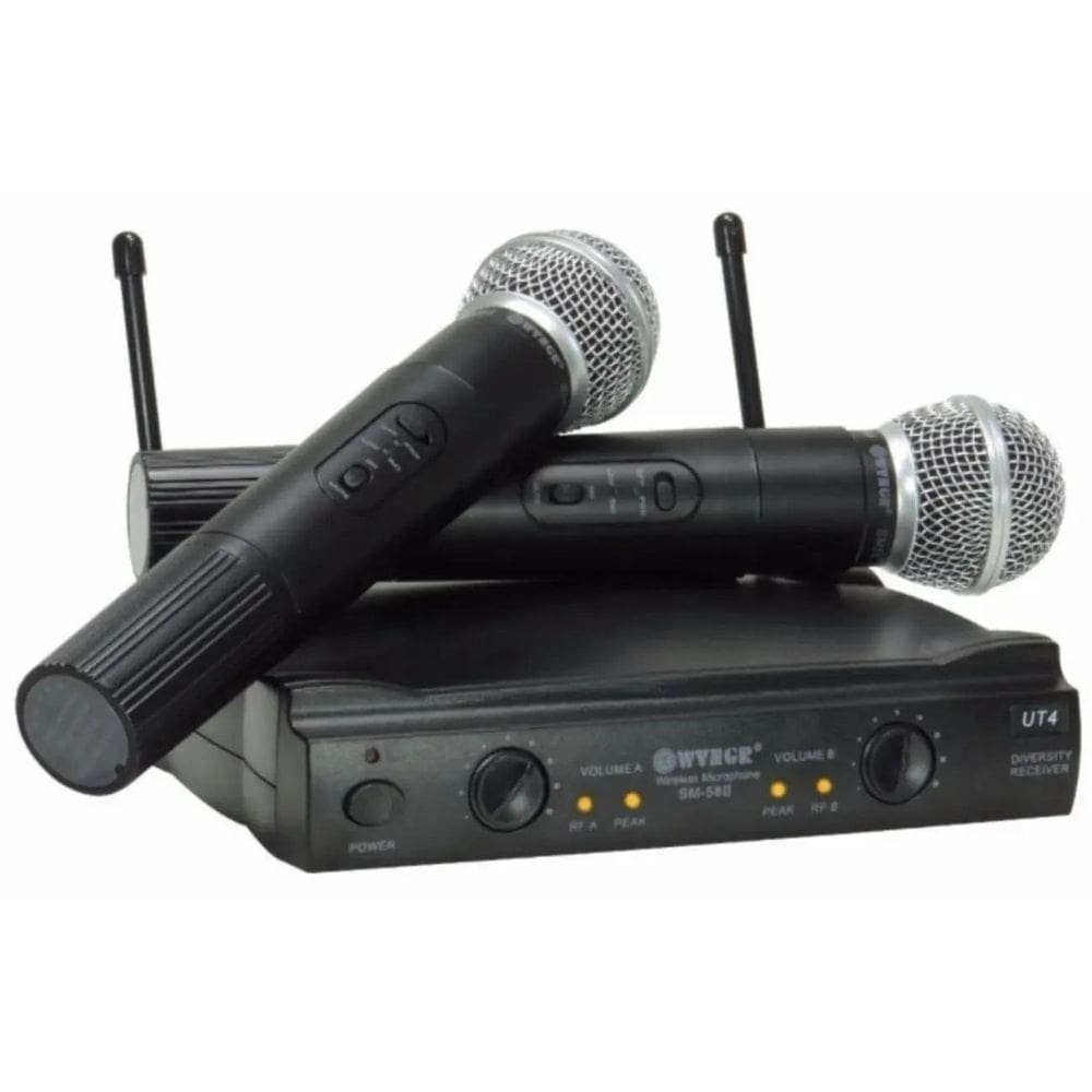 Imagem do produto MICROFONE SEM FIO VHF SM-200/PGX-58/WG-006/ CX/20 UN