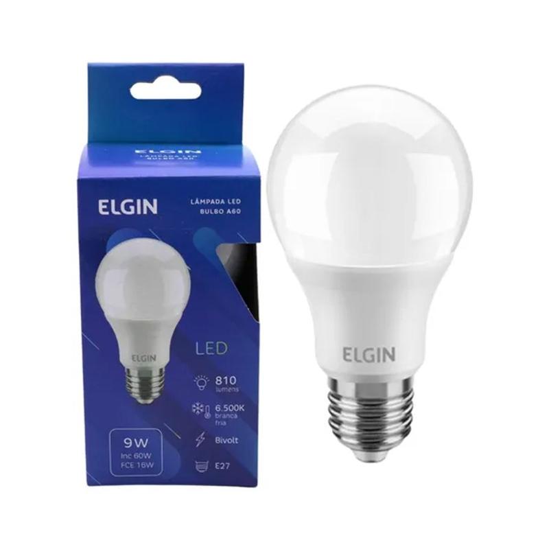 Imagem do produto LAMPADA LED BULBO 9W 6500K BR ELGIN