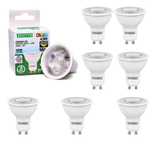Imagem do produto LAMPADA LED MR16 TDL 35 4,9W 36° 4000K TASCHIBRA