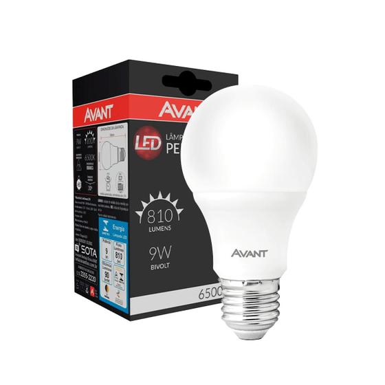 Imagem do produto LAMPADA LED PERA BR 9W AVANT