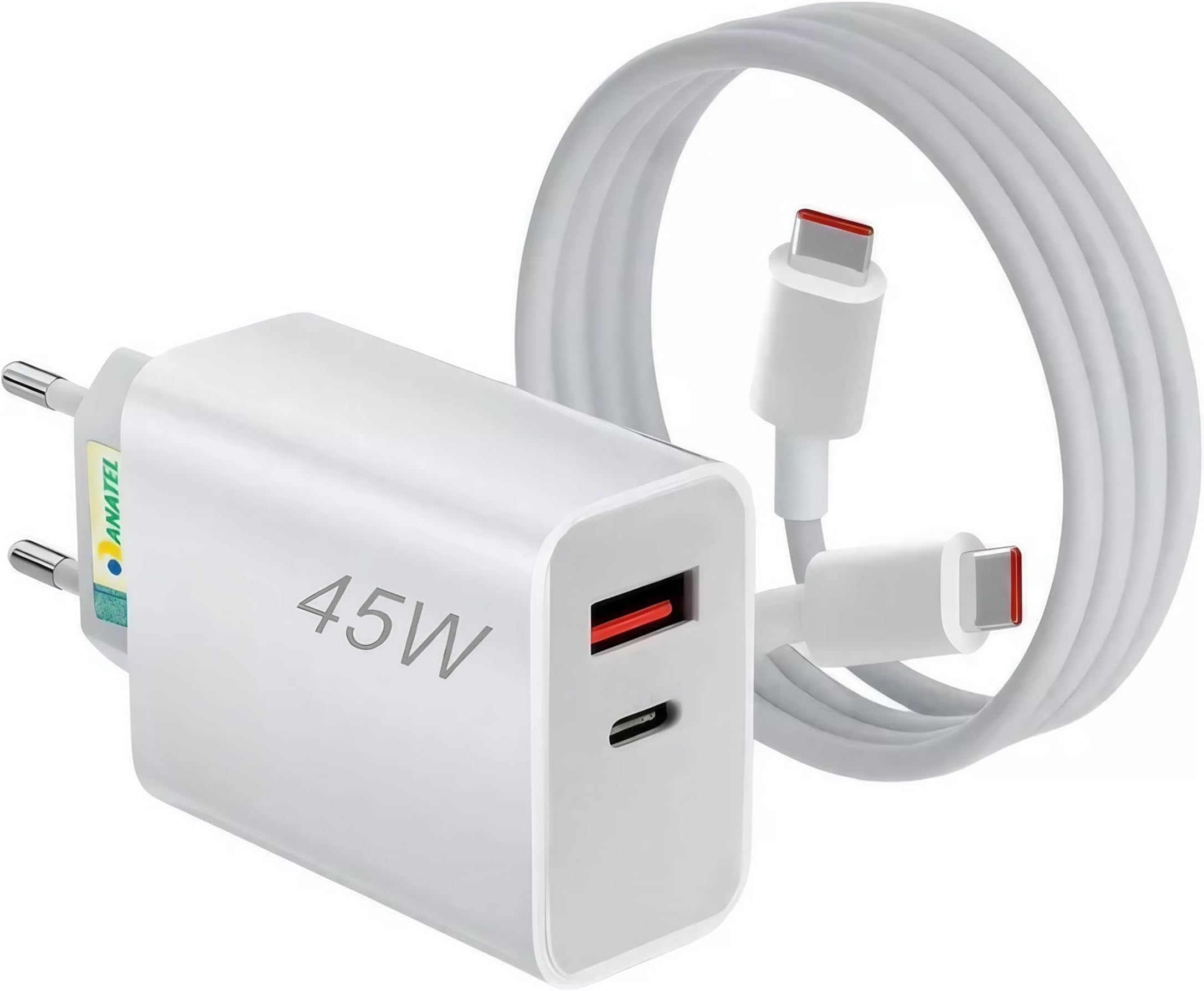 Imagem do produto CARREGADOR TURBO USB C TASCHIBRA