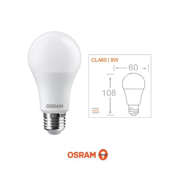 Imagem do produto LAMP LED CLA60 9W 6500K BIV OSRAM
