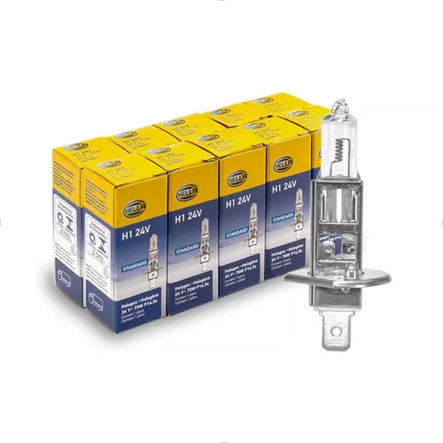 Imagem do produto LAMPADA H-1 24V 70W NACIONAL GE FAROL LUZ ALTA-AUX-MILHA S-C