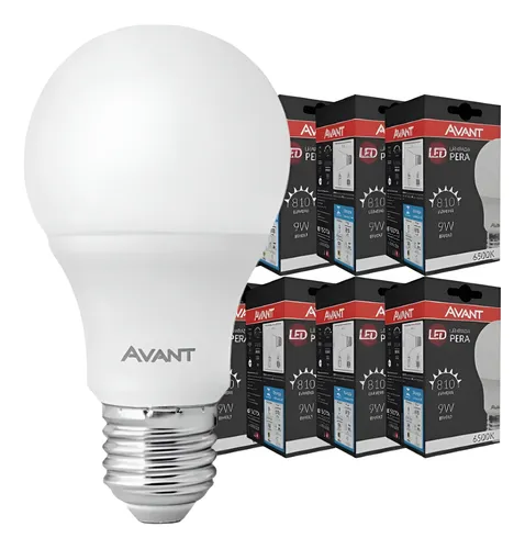 Imagem do produto LAMPADA LED BULBO 9W 6500K AVANT