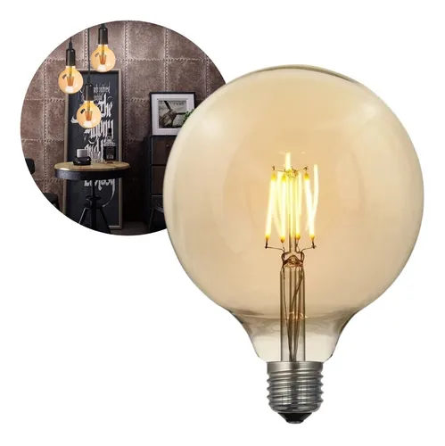 Imagem do produto LAMPADA LED RETRO GLO AM 4W G125