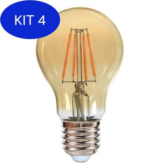 Imagem do produto LAMPADA LED RETRO PERA AM A60 4W