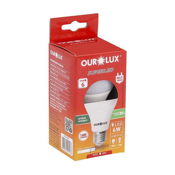 Imagem do produto LAMPADA SUPER LED 6W 6500K BIV OUROLUX