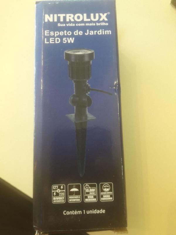 Imagem do produto LED ESPETO IP65 5W 3000K NITROLUX