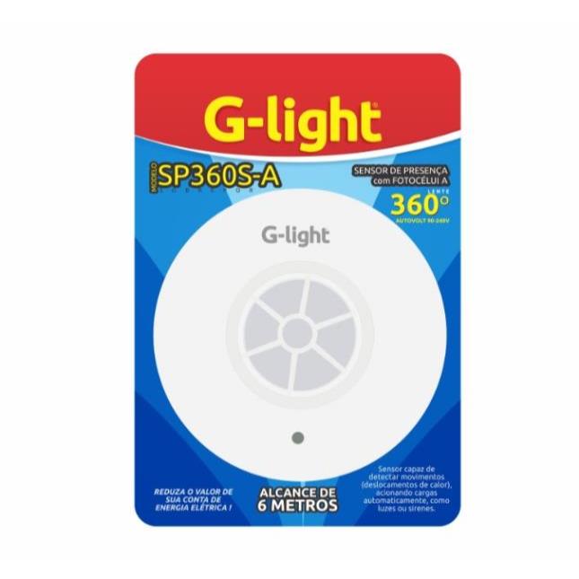 Imagem do produto SENSOR 180 QUAD SOB 12M C/ FOTOCELULA G-LIGHT