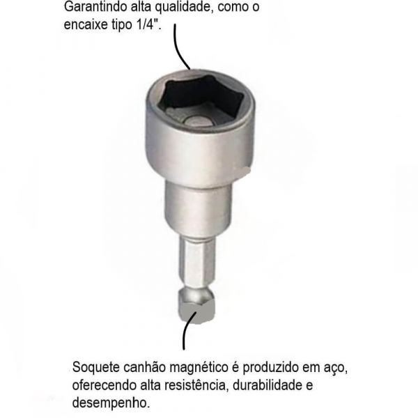 Imagem do produto SOQUETE MAGNETICO 7/16 JOMARCA
